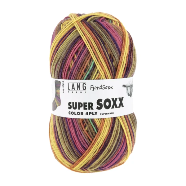 Lang Yarns Super Soxx Color 4-ply